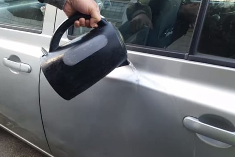 Dangers of using DIY dent removal methods