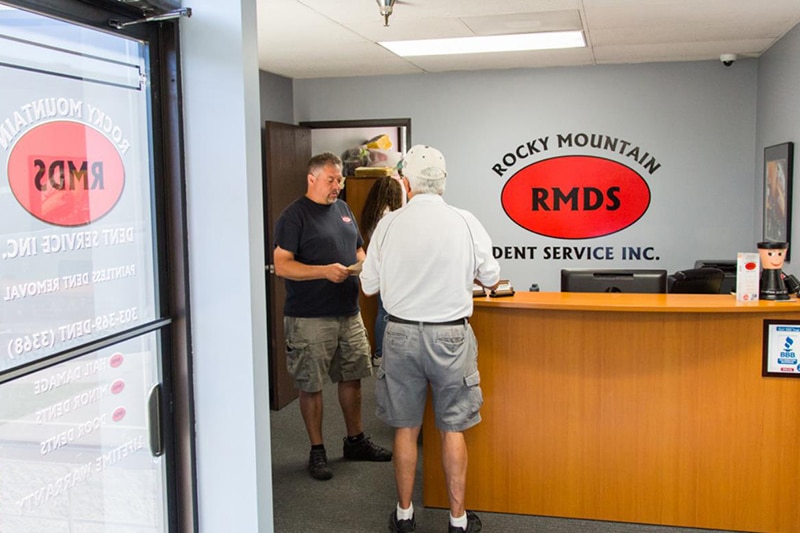 Rocky Mountain Dent Service front office